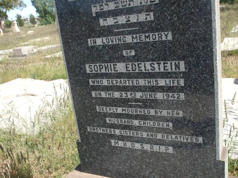 EDELSTEIN Sophie -1942