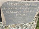 EKKERD Hendrina Johanna 1892-1961