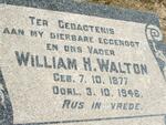 WALTON William H. 1877-1946