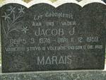 MARAIS Jacob J. 1874-1959