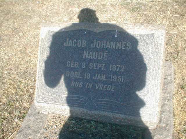 NAUDÉ Jacob Johannes 1872-1951