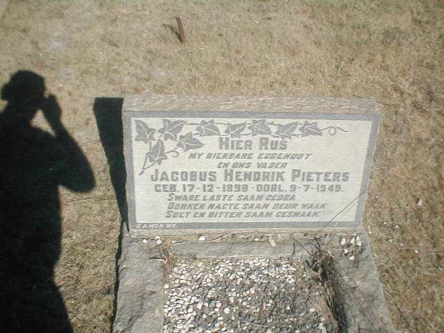 PIETERS Jacobus Hendrik 1898-1949