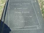 FOURIE Danie 1947-1985