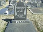 PFAFF Hester Salomina 1907-1982