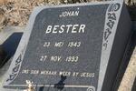BESTER Johan 1943-1993