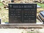 MERWE Theunis Jacobus, van der 1897-1974 & Fredrika 1905-1970