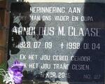 CLAASE Arnoldus M. 1928-1998