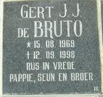 BRUTO Gert J.J., de 1969-1998