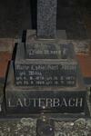 LAUTERBACH Karl Johann 1877-1919 & Marie Lydia WITTIG 1876-1968