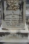 LOUW Martha Maria 1864-1938