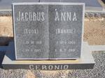CERONIO Jacobus 1916-1983 & Anna 1908-2001