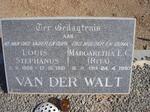 WALT Louis Stephanus, van der 1906-1981 & Margaretha E.C. 1914-1997