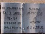 VENTER Sarel Jacob 1874-1939