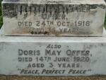 OFFER Frederick Stephen -1918 :: OFFER Doris May -1920 :: OFFER May -1962 