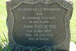 POTGIETER John 1889-1955