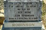 ROBINSON Joyce Irene Leon 1939-1946