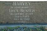 HARVEY Lucy Hester -1972