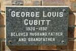 CUBITT George Louis 1920-1992