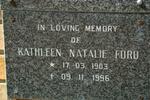 FORD Kathleen Natalie 1903-1996
