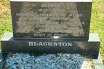 BLACKSTON Jessie 1915-1999