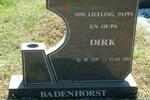 BADENHORST Dirk 1939-2001