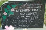 MALONEY Stephen Craig 1967-2002