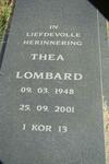 LOMBARD Thea 1948-2001