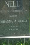 NELL Johanna Adriana 1931-1971