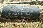 NAUDE Susanna E. 1907-1994