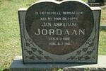 JORDAAN Jan Abraham 1902-1961
