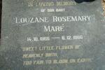 MARE Louzane Rosemary 1966-1966