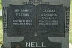NELL Johannes Petrus 1882-1965 & Cecilia Johanna BUYS 1892-1969