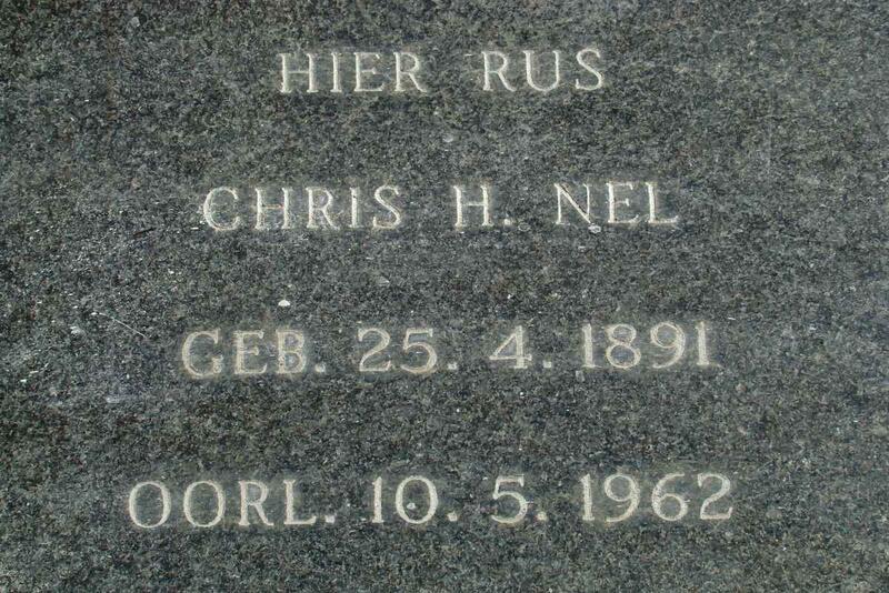 NEL Chris H. 1891-1962