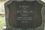 NOLAN H.E. 1913-1959