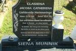 MUNNIK Clasiena Jacoba Catheriena 1925-2003