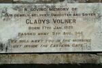 VOLKER Gladys 1929-1948
