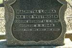 WESTHUIZEN Magrietha Louisa, van der nee BOSHOFF 1871-1942