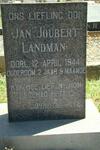 LANDMAN Jan Joubert -1944