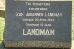 LANDMAN Izak Johannes -1946