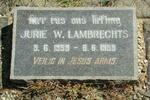 LAMBRECHTS Jurie W. 1959-1959