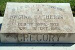 GREGORY Regina Catherine 1925-1964