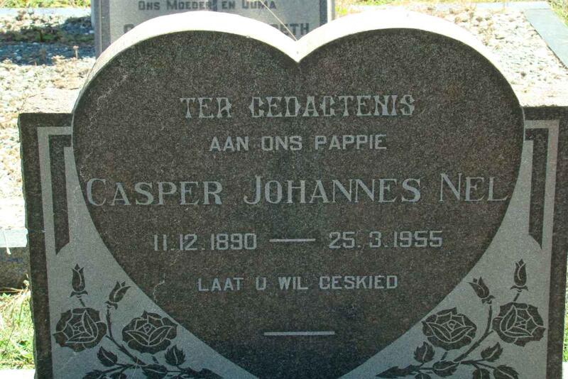 NEL Casper Johannes 1890-1955