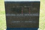BRICKHILL Isabel Jane 1878-1971