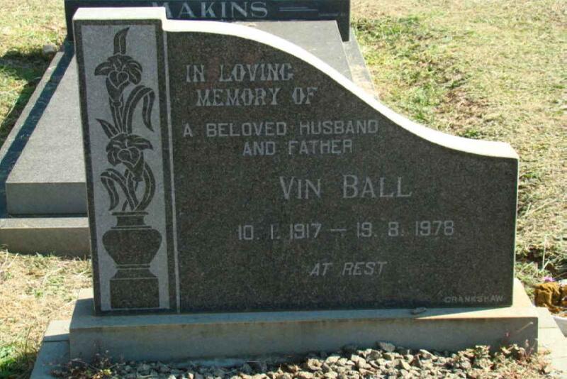 BALL Vin 1917-1978