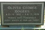 ROGERS Oliver George 1912-1976