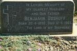BOSHOFF Benjamin 1890-1965
