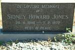 JONES Sidney Howard 1896-1972