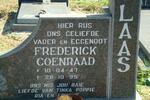 LAAS Frederick Coenraad 1947-1995