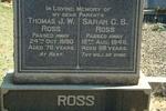 ROSS Thomas J.W. -1950 & Sara C.B. -1949