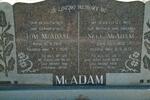 McADAM Tom 1905-1976 & Nell 1906-1973